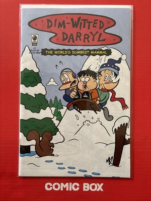 Slave Labour Comics Dim-Witted Darryl #3 Worlds Dummest Mammal Very Rare 1998