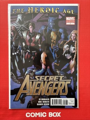 Marvel Comics Secret Avengers #1 Scarce 2nd Print Variant 2010