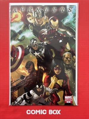 Marvel Comics Avengers #1 2010 1:25 DJurdjevic Variant