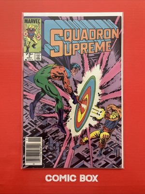Marvel Comics Squadron Supreme #3 Rare Newsstand Variant 1985 Bronze Age