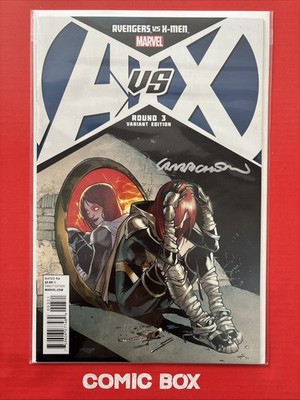 Marvel Comics Avengers VS X-Men #3 1:100 2012 Signed By Sara Pichelli