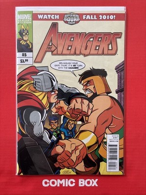 Marvel Comics The New Avengers #5 Incentive Super Hero Squad Variant 2010