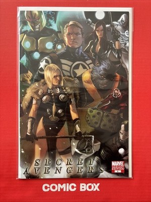 Marvel Comics Secret Avengers #1 1:25 DJurdjevic Variant 1t Shadow Caneil 2010