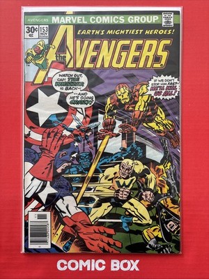 Marvel Comics The Avengers #153 Newsstand Variant Cents 1976