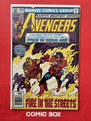 Marvel Comics The Avengers #206 Rare 50c Newsstand Solid Condition
