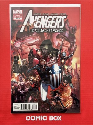 Marvel Comics Avengers The Children’s Crusade #9 Huking And Wiccan Kiss KEY 2011