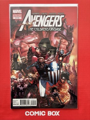 Marvel Comics Avengers The Children’s Crusade #9 Doom Cover Hot Key 2012