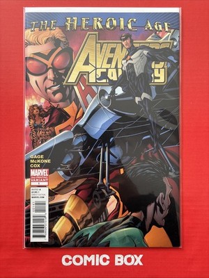 Marvel Comics Avengers Academy #1 1st App Hazmat Mettle 2nd Print Variant Scarce