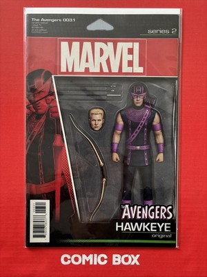 Marvel Comics Marvel Avengers Hawkeye #3.1 Series 2 Action Figure Variant GC