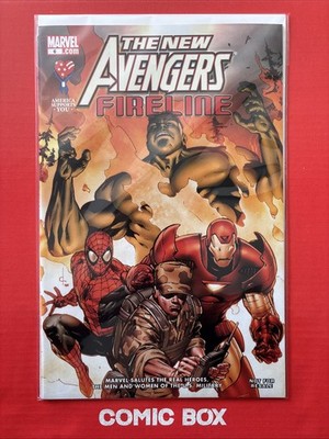 Marvel Comics New Avengers America Salutes You Promo U.S Military Rare In UK #6