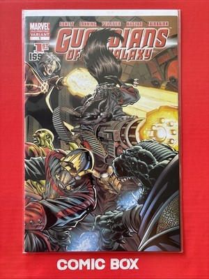Marvel Comics Guardians Of The Galaxy #1 Very Rare 2nd Printing Variant 2008