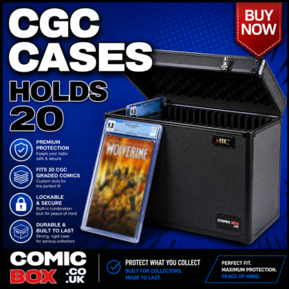 CGC Storage Cases Holds 20 Graded Books