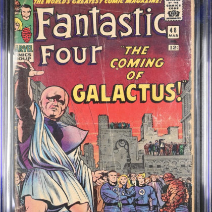 CGC Graded [1.5] MarvelFantastic Four #48 1st App Silver Surfer