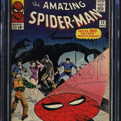 CGC Graded [5.5] MarvelAmazing Spider-Man #22 1st App Princess Python