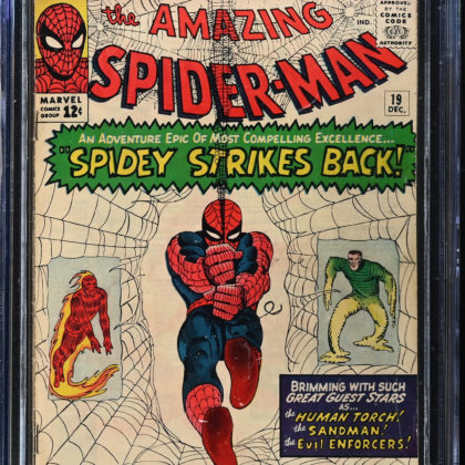 CGC Graded [4.5] MarvelAmazing Spider-Man #19 1st App Macdonald Gargan