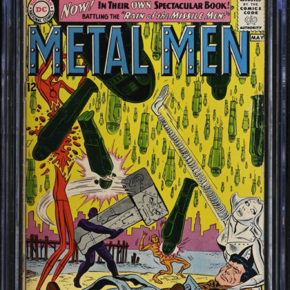 CGC Graded [4.5] DCMetal Men #1 1st Solo Metal Men