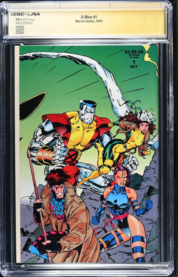 <b>CGC Graded [9.8] Marvel<Br>X-Men #1</b><br><p style="font-size:10px"> Signature Series: Jim Lee</p> - Image 2