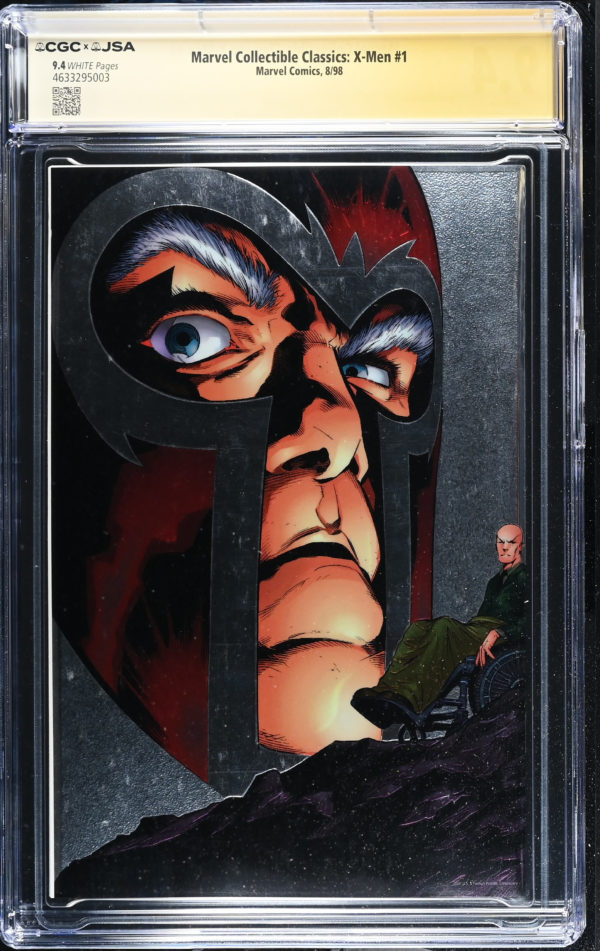 <b>CGC Graded [9.4] Marvel<Br>Collectible Classics X-Men #1</b><br><p style="font-size:10px"> Signature Series: Adam Kubert</p> - Image 2