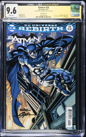 <b>CGC Graded [9.6] DC<Br>Batman #28</b><br><p style="font-size:10px"> Signature Series: Neal Adams</p>