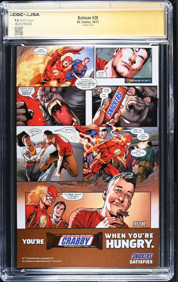 <b>CGC Graded [9.6] DC<Br>Batman #28</b><br><p style="font-size:10px"> Signature Series: Neal Adams</p> - Image 2