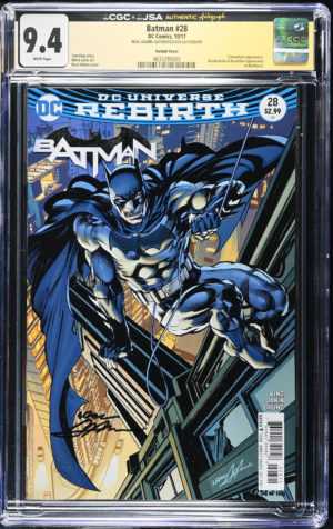 <b>CGC Graded [9.4] DC<Br>Batman #28</b><br><p style="font-size:10px"> Signature Series: Neal Adams</p>
