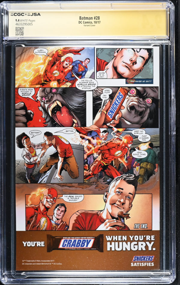 <b>CGC Graded [9.4] DC<Br>Batman #28</b><br><p style="font-size:10px"> Signature Series: Neal Adams</p> - Image 2