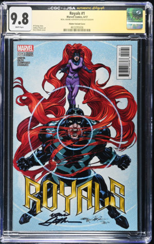 <b>CGC Graded [9.8] Marvel<Br>Royals #1</b><br><p style="font-size:10px"> Signature Series: Neal Adams</p>