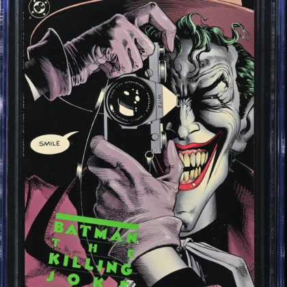 CGC Graded [9.8] DCBatman The Killing Joke #nn First Print