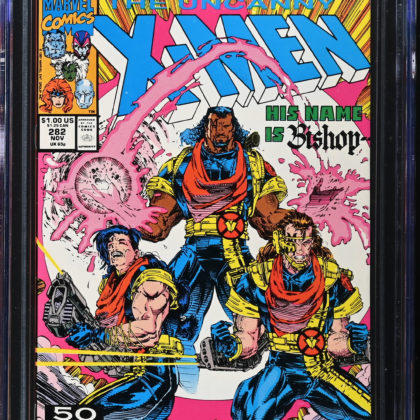 CGC Graded [9.4] MarvelUncanny X-Men #282 1st App Bishop