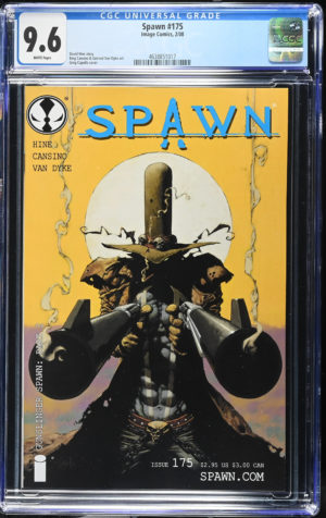 <b>CGC Graded [9.6] Image<Br>Spawn #175</b><br><p style="font-size:10px">2nd App Gunslinger Spawn</p>