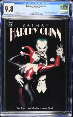 <b>CGC Graded [9.8] DC<Br>Batman Harley Quinn #nn</b><br><p style="font-size:10px"> Origin & 1st App of Harley Quinn</p>