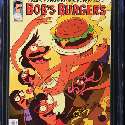 CGC Graded [9.6] DynamiteBob’s Burgers #1 Low Print Run