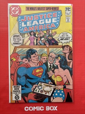 DC Comics Justice League Of America #187 1981 Bronze Age Cents