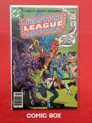 DC Comics Justice League Of America #175 1980 Bronze Age Newsstand Variant