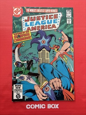 DC Comics Justice League Of America #189 1981 Brian Bolland Starro Cover Key - Image 2