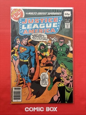 DC Comics Justice League Of America#167 1979 JSA Vs Secret Society Super Villain
