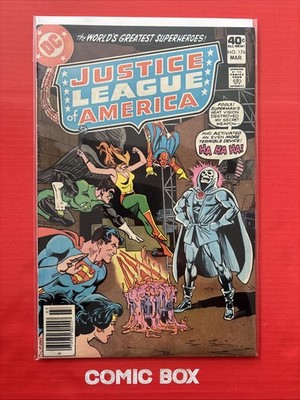 DC Comics Justice League Of America #176 1980 Bronze Age Newsstand Variant
