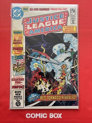 DC Comics Justice League Of America #193 1981 1st Team App Allstar Squadron Key