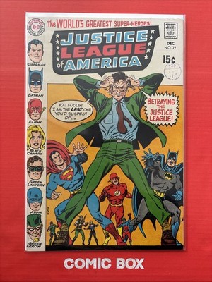 DC Comics Justice League Of America #77 1970 Bronze Age
