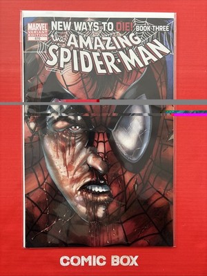Marvel Comics The Amazing Spider-Man #570 2008 New Ways To Die Ross Variant