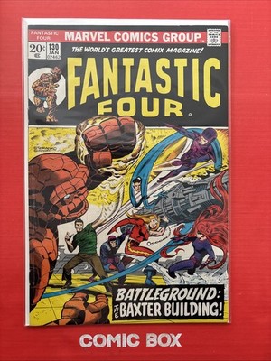 Marvel Comics Fantastic Four #130 1973 Bronze Age