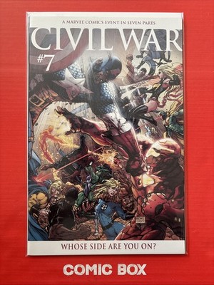 Marvel Comics Civil War #7 Michael Turner Variant 1:15 2006