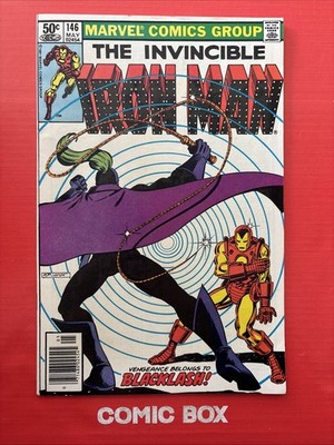 The Invincible Iron Man #146 1972 Rare Newsstand Variant Mark Jewellers Insert - Image 2