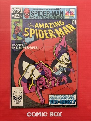 Marvel Comics The Amazing Spider-Man #223 1981 Bronze Age