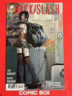 DDP Comics Hack / Slash #27 CVR B Variant 2009 Horror - Image 2