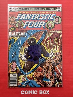 Marvel Comics Fantastic Four #215 1979 Rare Newsstand Mark Jewellers Insert