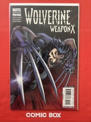 Marvel Comics Wolverine Weapon X #1 Alan Davis 1:20 Variant 2009