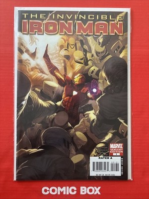 Marvel Comics The Invincible Iron Man #1 2008 Larocca Variant