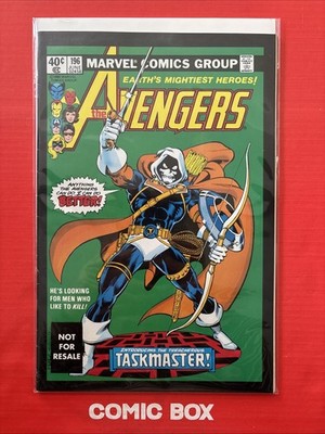 Marvel Comics The Avengers #196 2005 Legends Reprint Toybiz 1st App Taskmaster