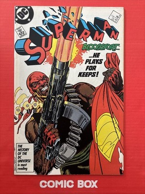 DC Comics Superman #4 1987 Key 1st Appearance Bloodsport - Image 2